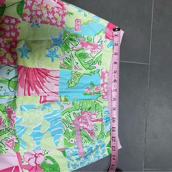LILLY PULITZER Vintage Aruba One Happy Island Skirt size 4 - Picture 10 of 10